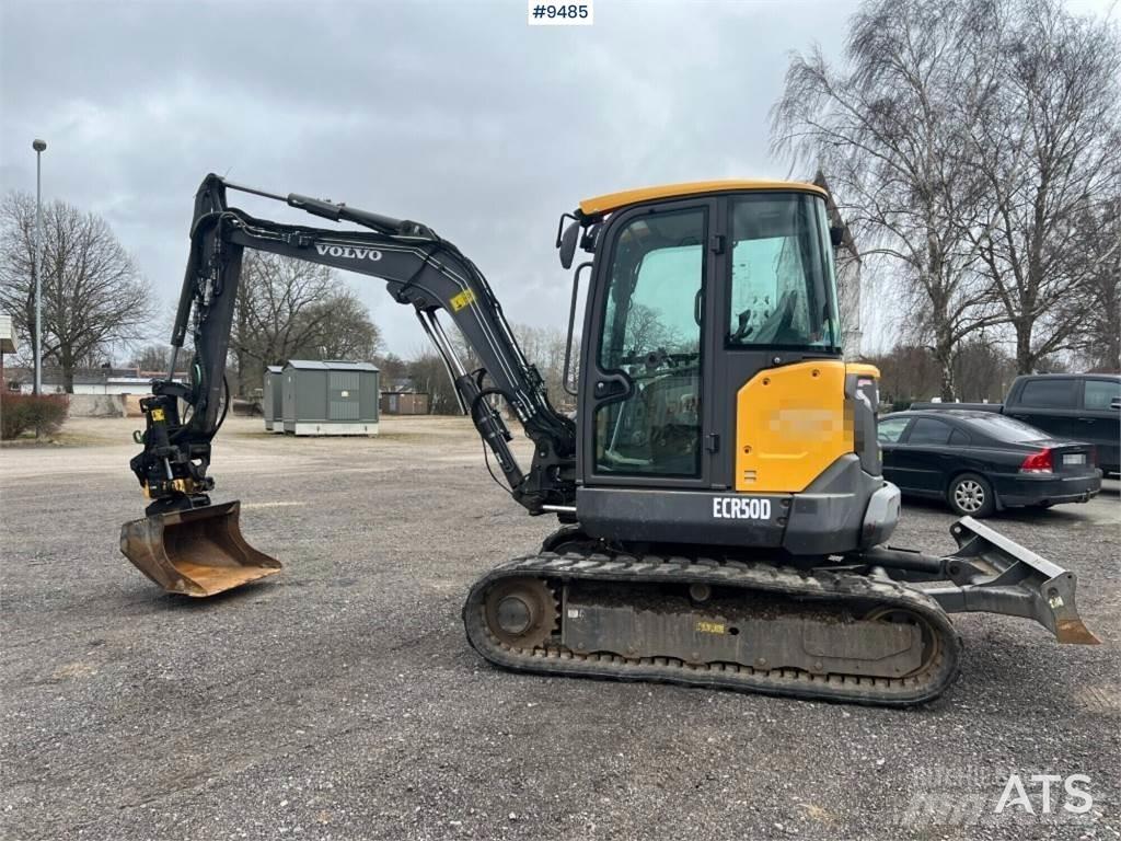 Volvo ECR50D Mini ekskavatori < 7 t