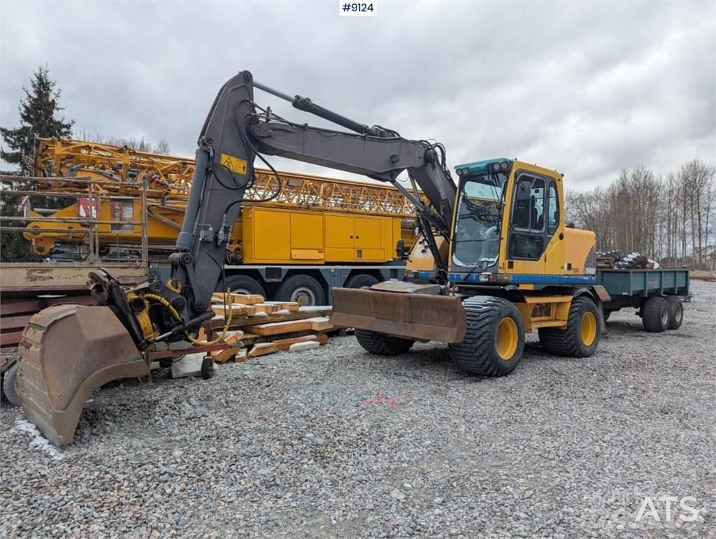 Volvo EW140B Ekskavatori uz riteņiem