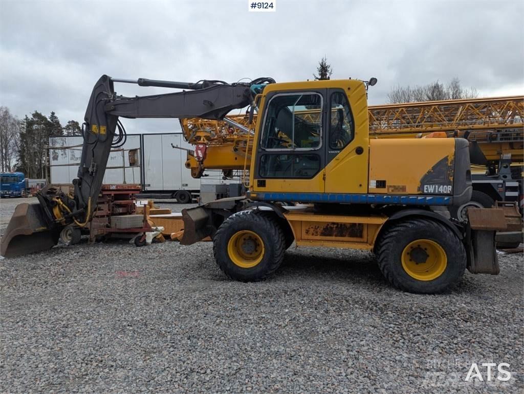 Volvo EW140B Ekskavatori uz riteņiem