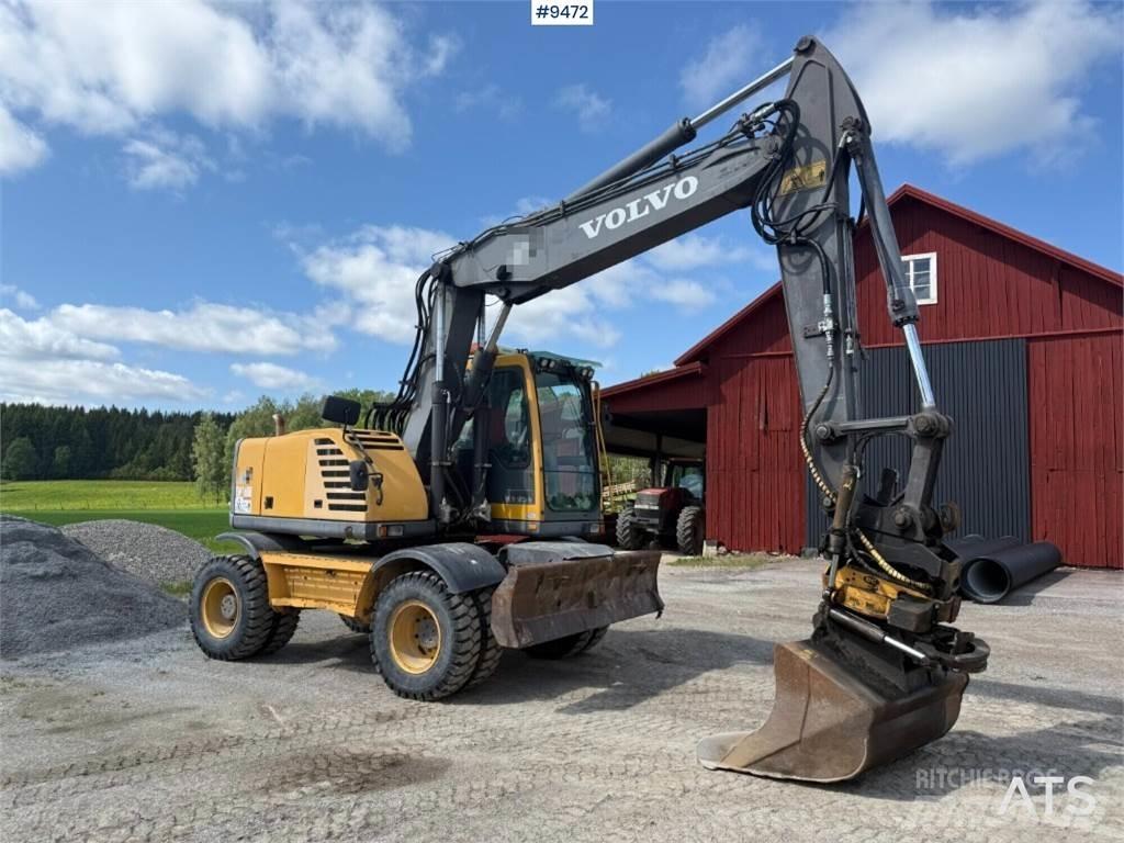 Volvo EW160B Ekskavatori uz riteņiem