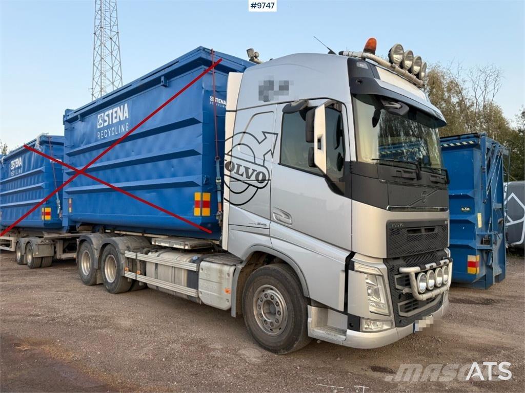 Volvo FH 540 6x2 Treileri ar āķi