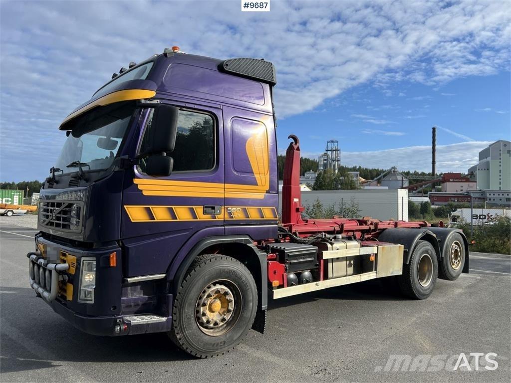 Volvo FM-380 6*2 Treileri ar āķi