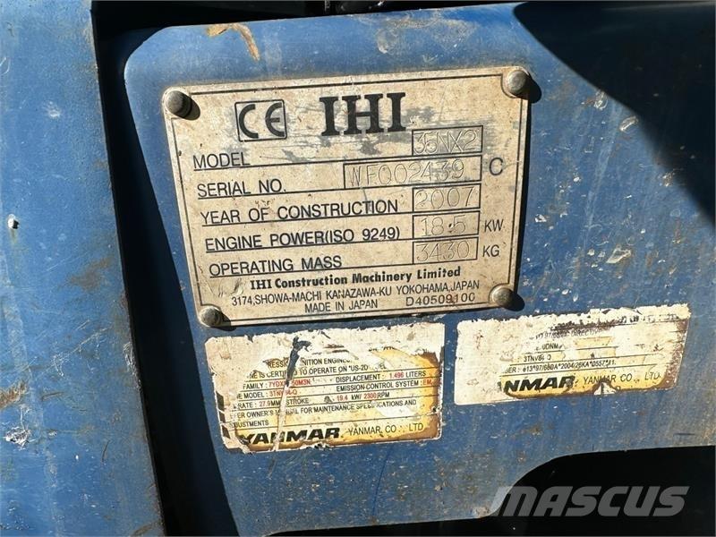IHI 35NX2 Būvniecība- Citi