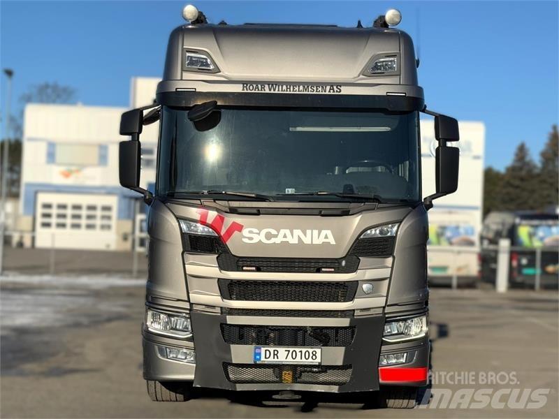 Scania R500 Smagās mašīnas ar celtni