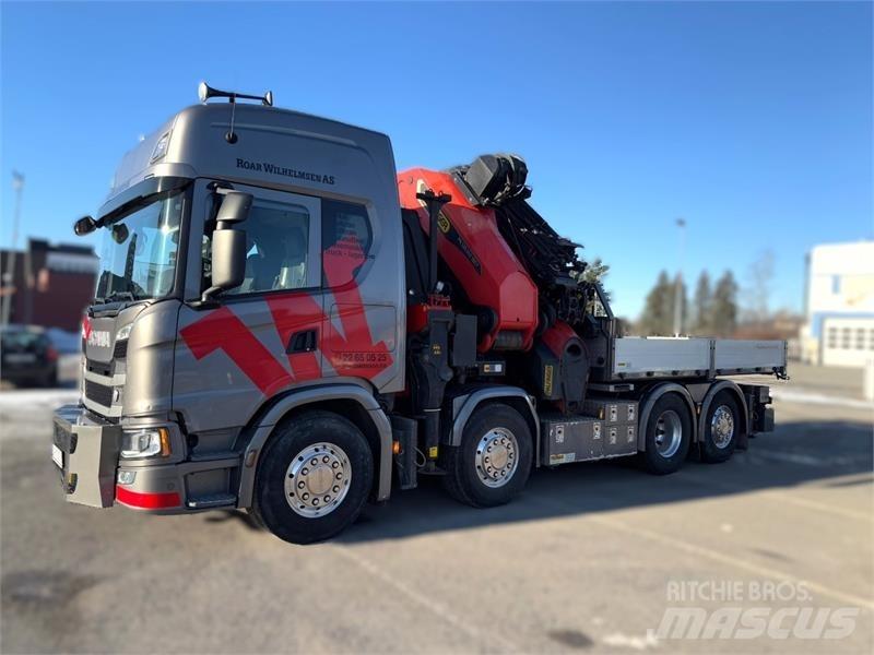 Scania R500 Smagās mašīnas ar celtni