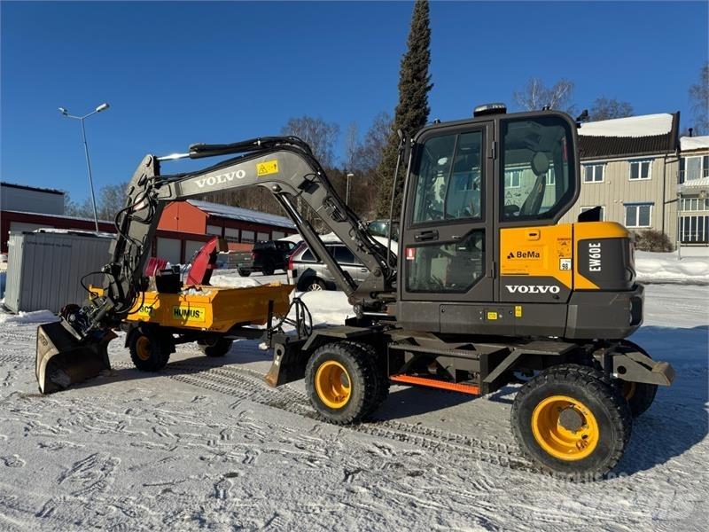 Volvo EW60E Kāpurķēžu ekskavatori