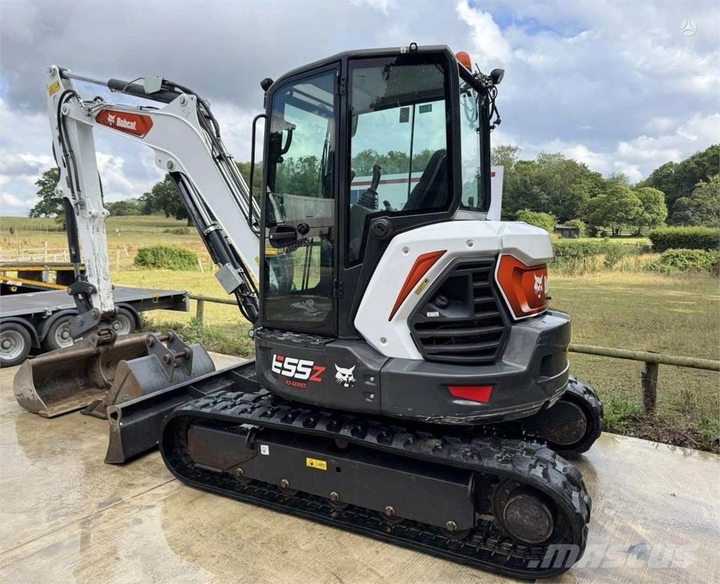 Bobcat E55 Kāpurķēžu ekskavatori