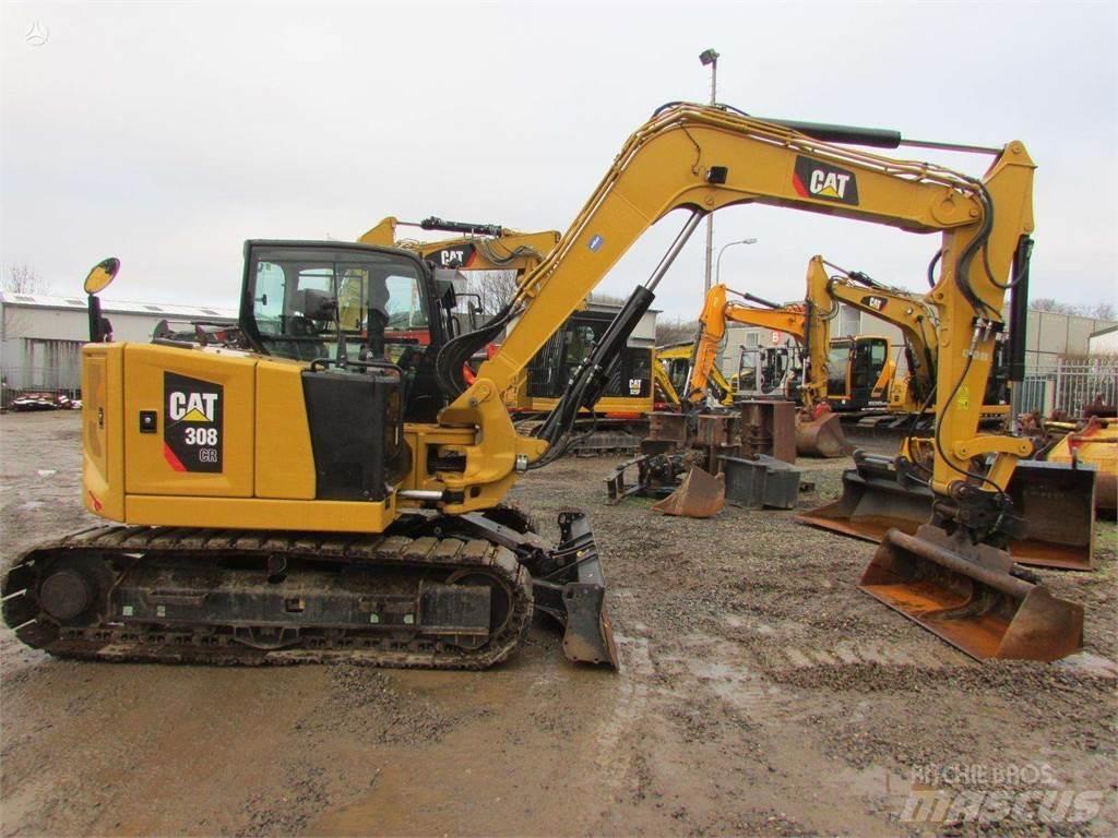 CAT 308 CR Kāpurķēžu ekskavatori