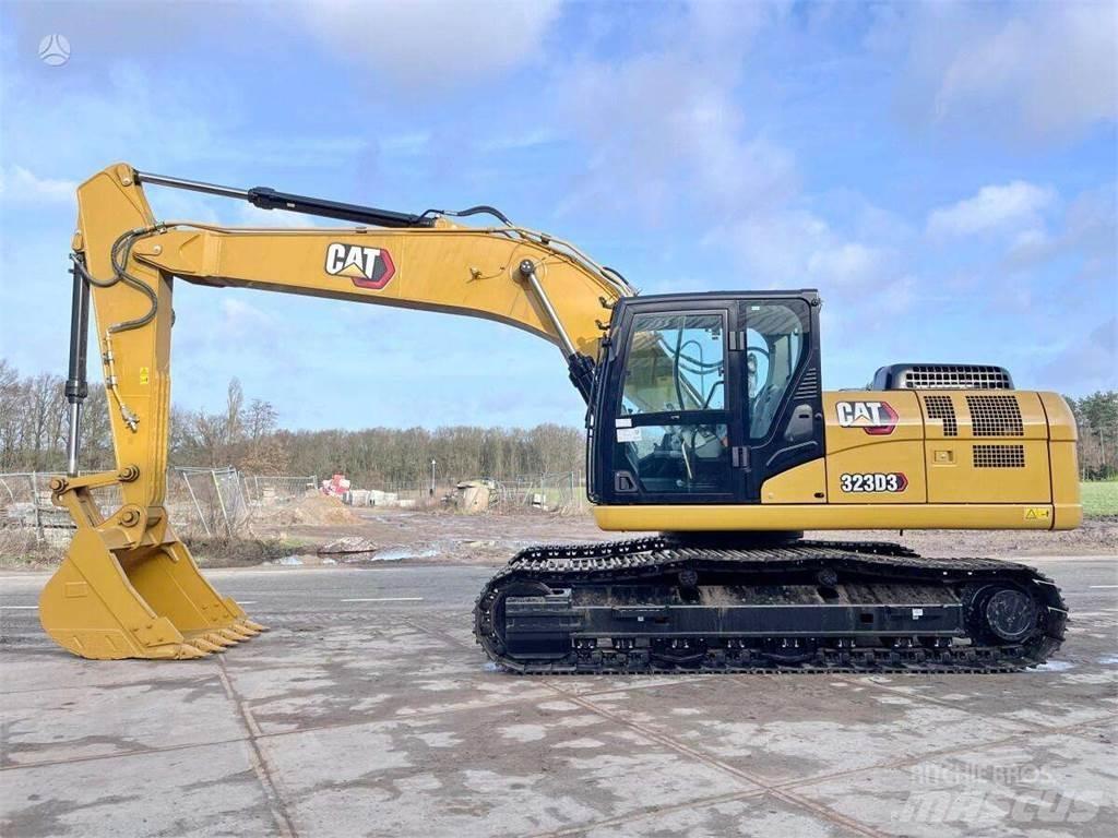 CAT 323D3 Kāpurķēžu ekskavatori