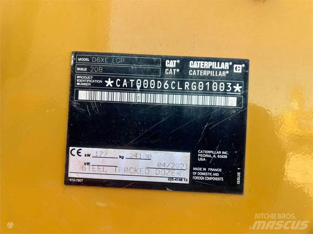 CAT D6XE Kāpurķēžu buldozeri