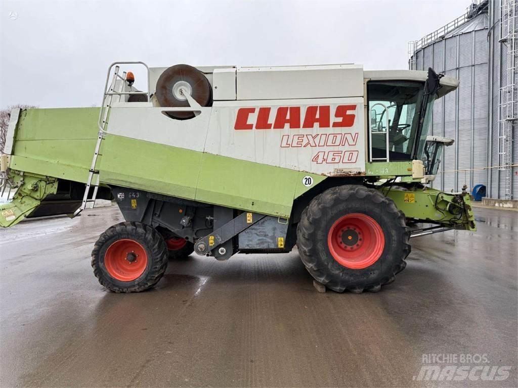 CLAAS LEXION 460 Ražas novākšanas kombaini