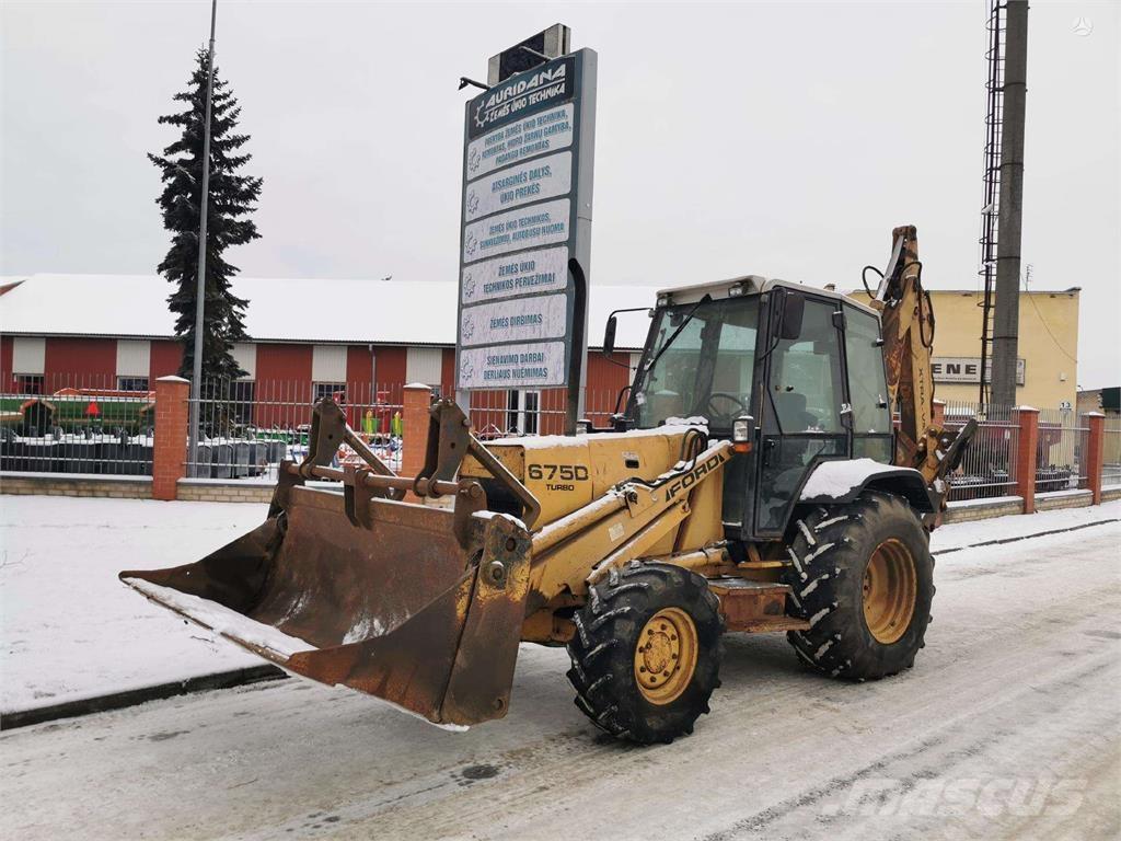 Ford 675d Ekskavatori-iekrāvēji
