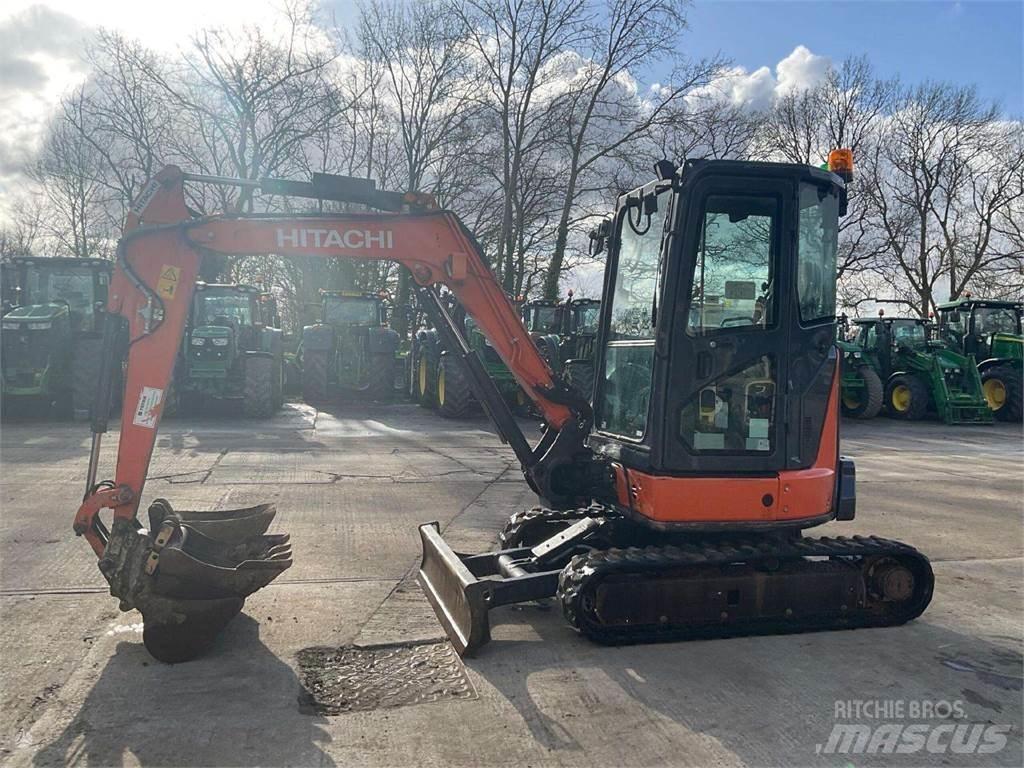 Hitachi Zaxis 33U Kāpurķēžu ekskavatori