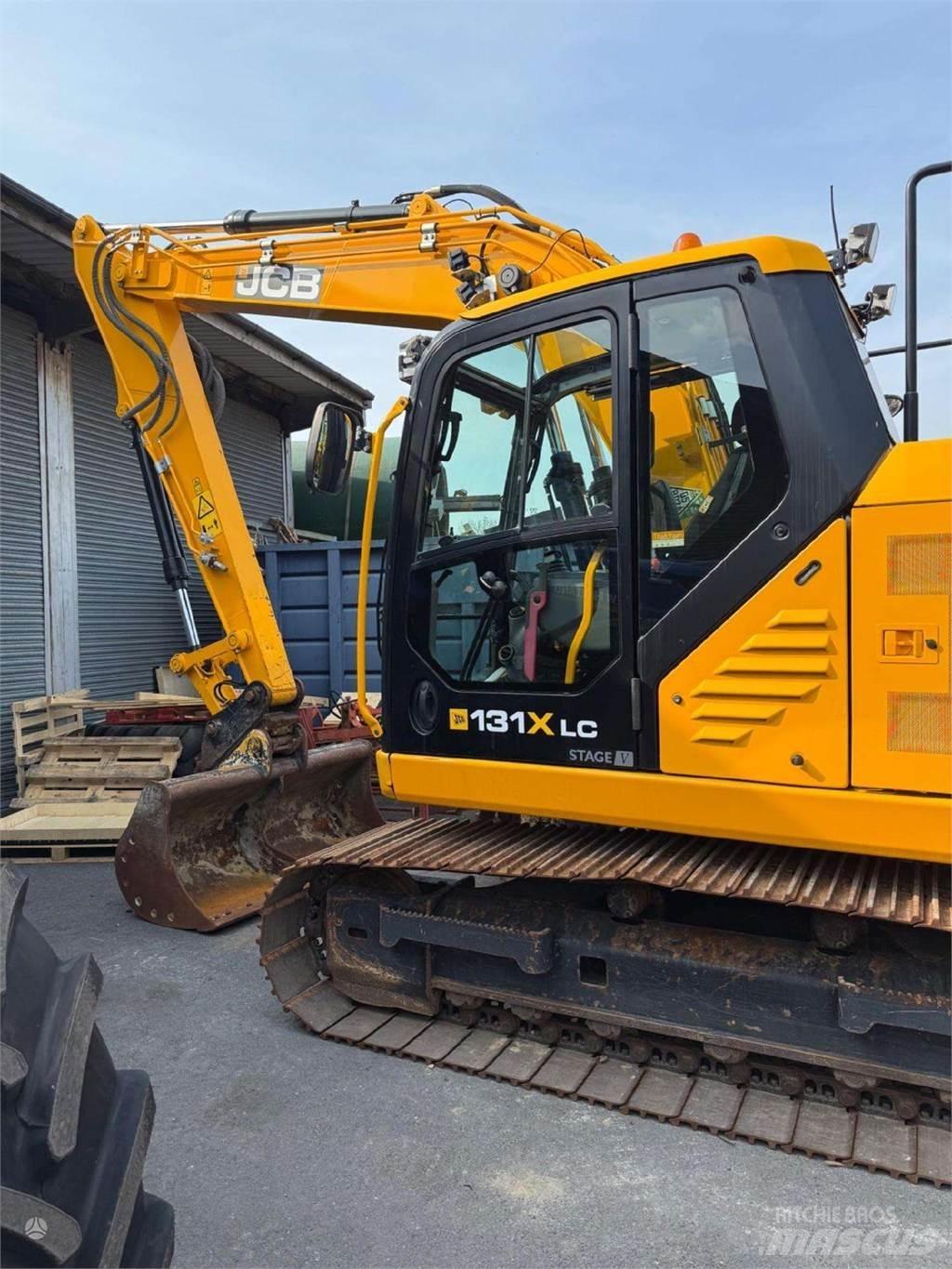 JCB 131X L SV Kāpurķēžu ekskavatori