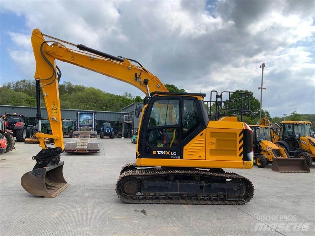 JCB 131X LC Kāpurķēžu ekskavatori