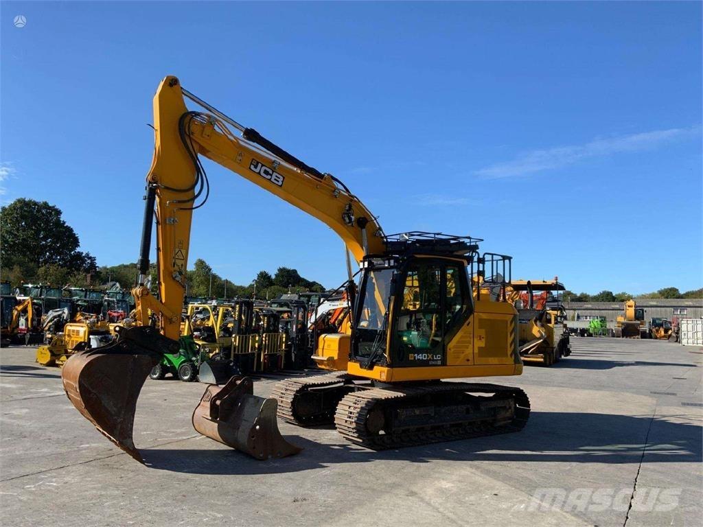 JCB 140X LC Kāpurķēžu ekskavatori