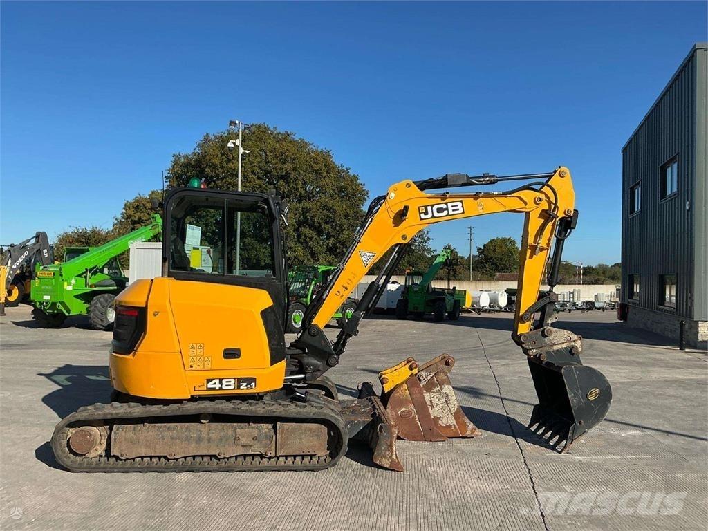 JCB 48Z-1 Kāpurķēžu ekskavatori