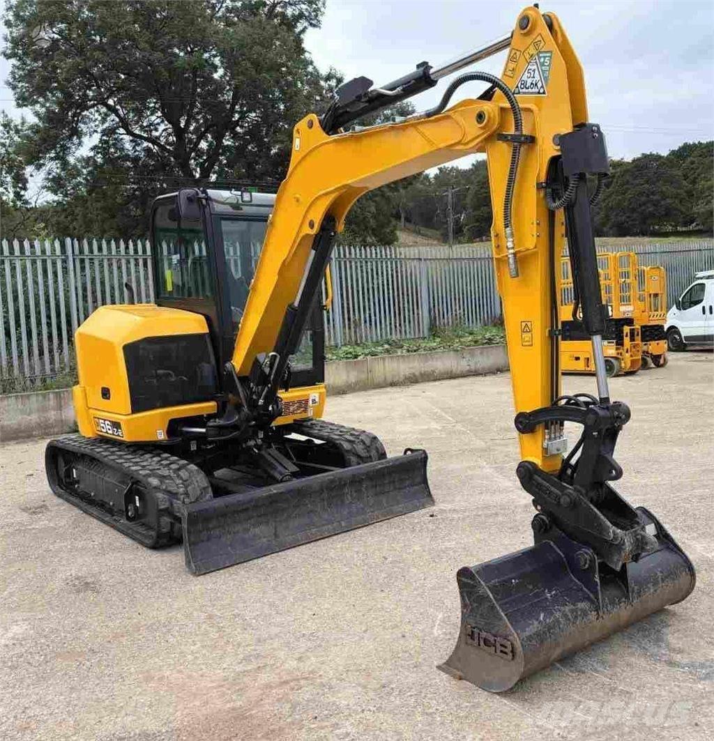 JCB 56Z-2 Plus Kāpurķēžu ekskavatori