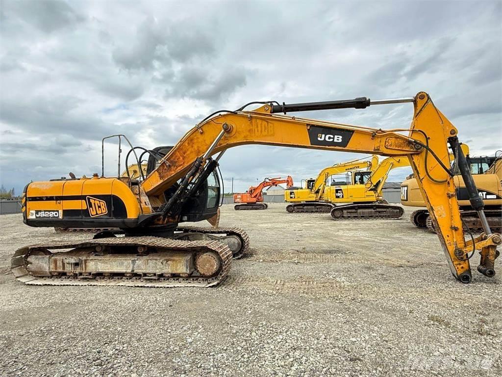 JCB JS 220 LC Kāpurķēžu ekskavatori