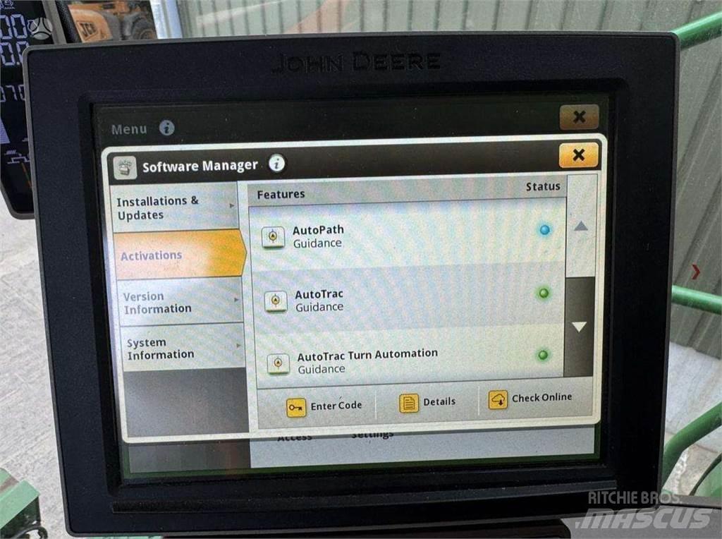 John Deere S785i Ražas novākšanas kombaini