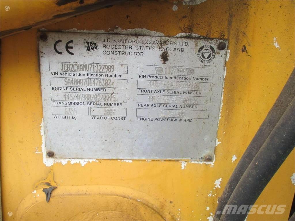  JSB 2CX Iekrāvēji uz riteņiem