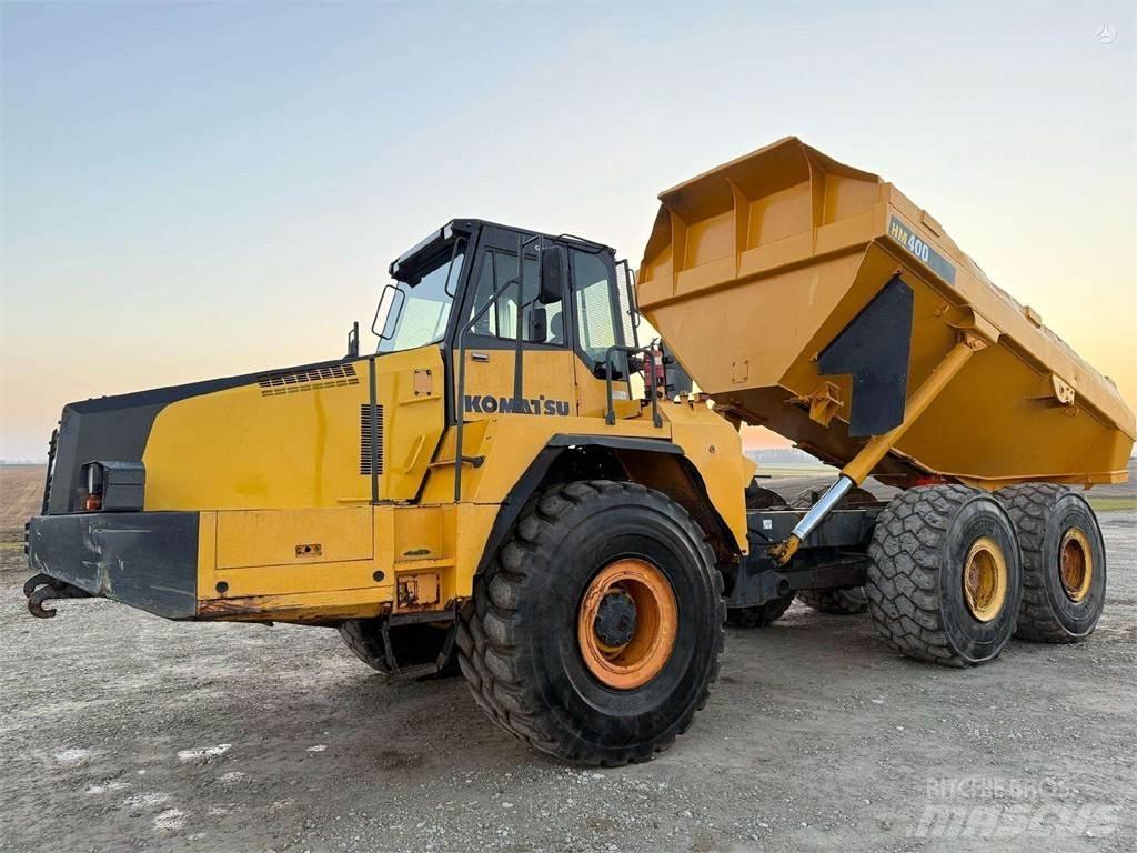 Komatsu HM 400-2 Artikulētie pašizgāzēji