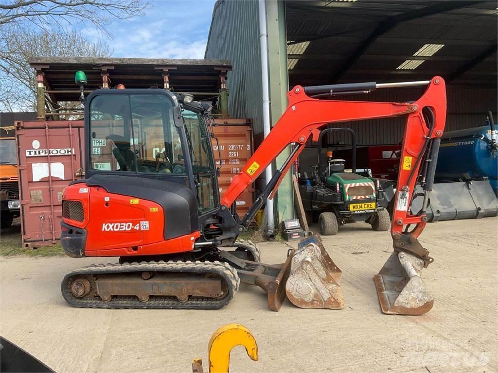 Kubota KX030-4 Mini ekskavatori < 7 t