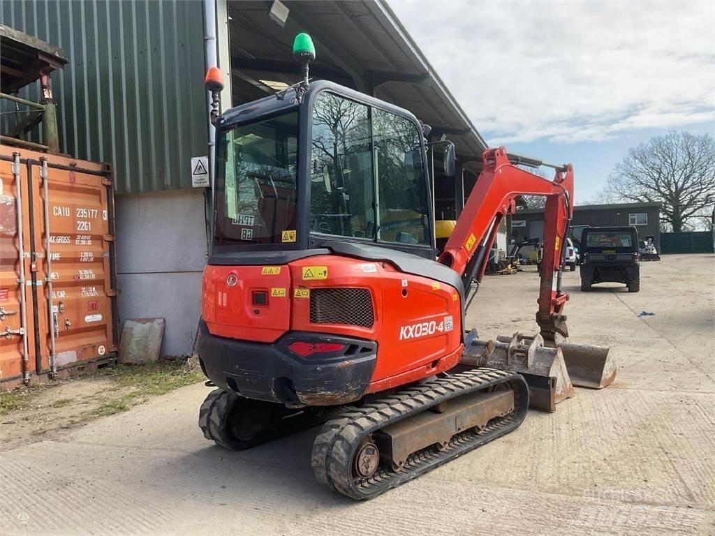 Kubota KX030-4 Mini ekskavatori < 7 t