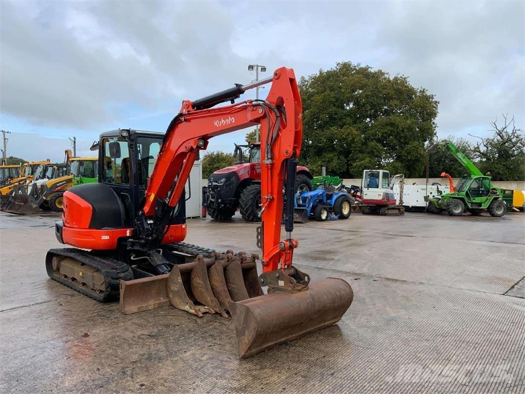 Kubota KX057-4 Kāpurķēžu ekskavatori