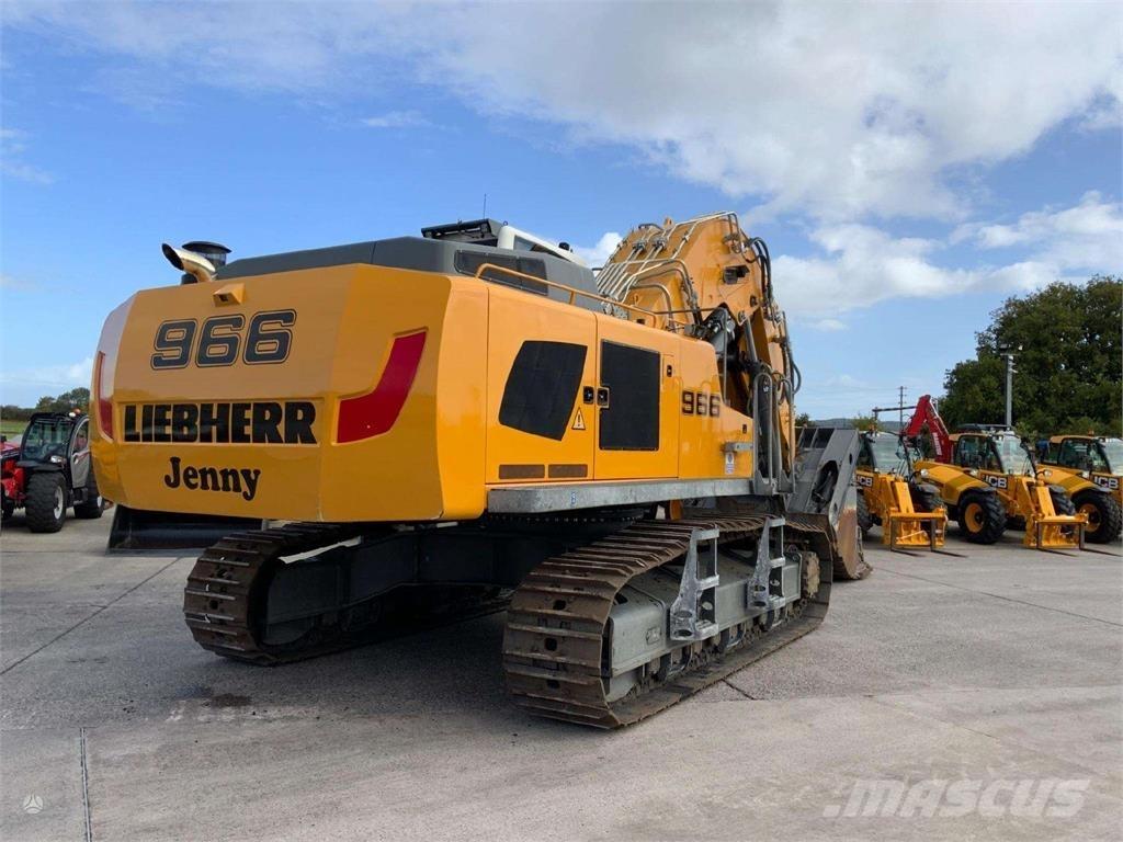 Liebherr R966 HD Kāpurķēžu ekskavatori