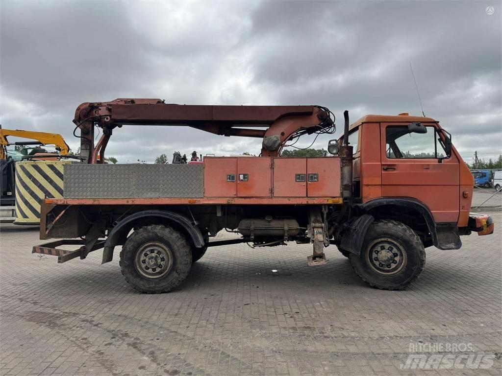 MAN 9.150 4x4 14m. Pacēlāji uz automašīnas bāzes