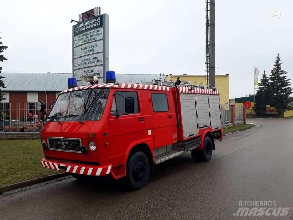 MAN VW 9136 Ugunsdzēšamā tehnika