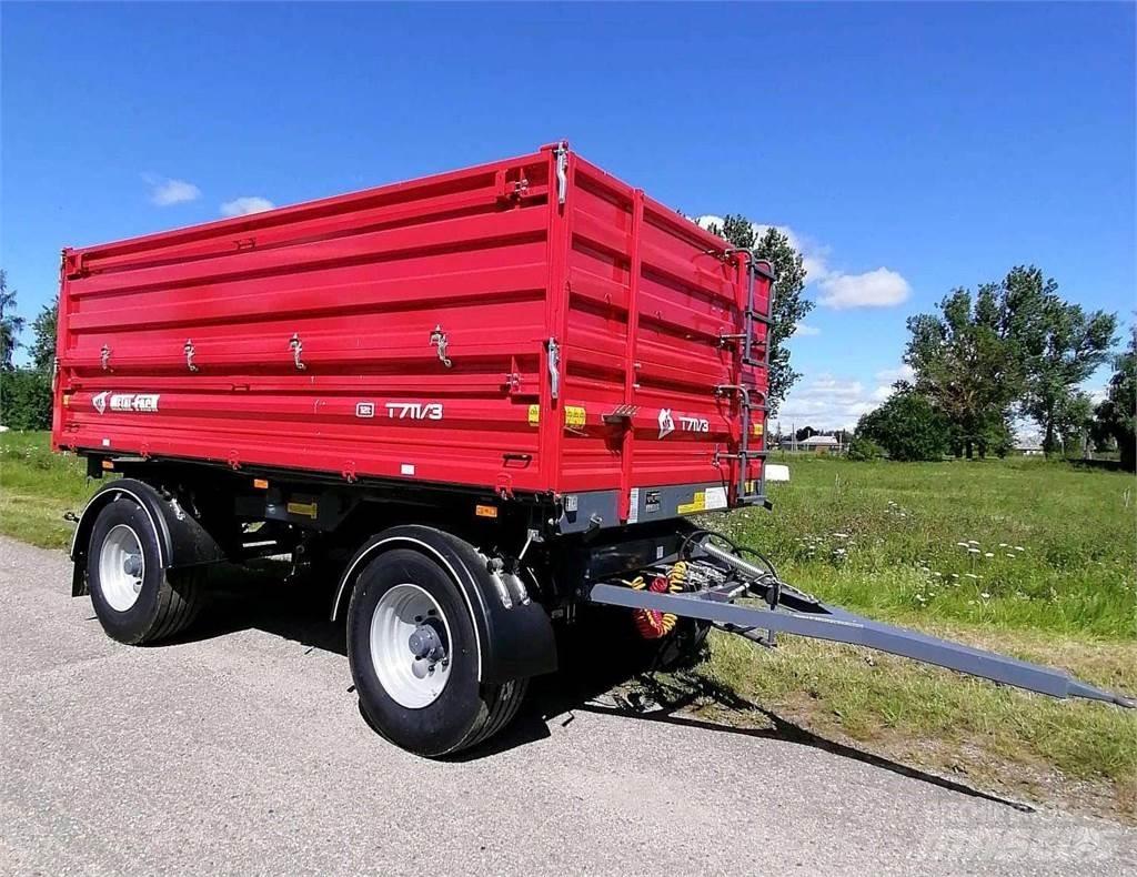 Metal-Fach T711/3 Graudu pārkraušanas piekabes