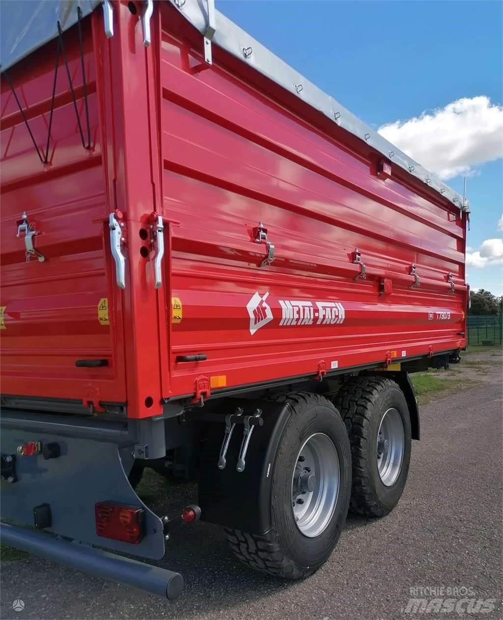 Metal-Fach T730/3 Graudu pārkraušanas piekabes