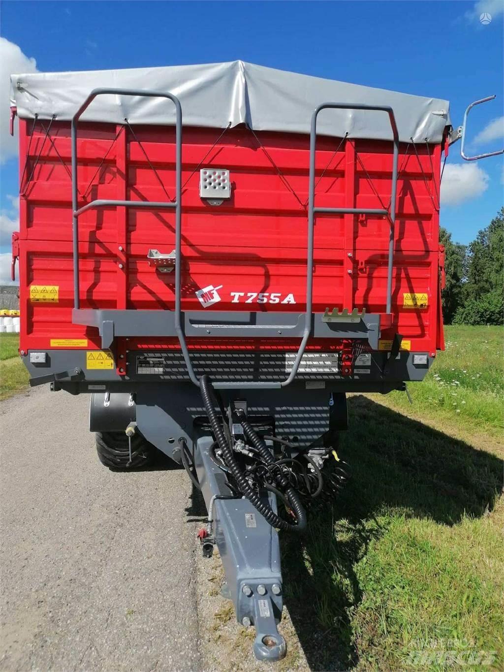 Metal-Fach T755 Graudu pārkraušanas piekabes