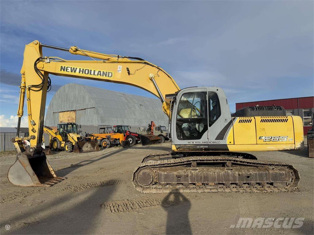 New Holland E265B Kāpurķēžu ekskavatori