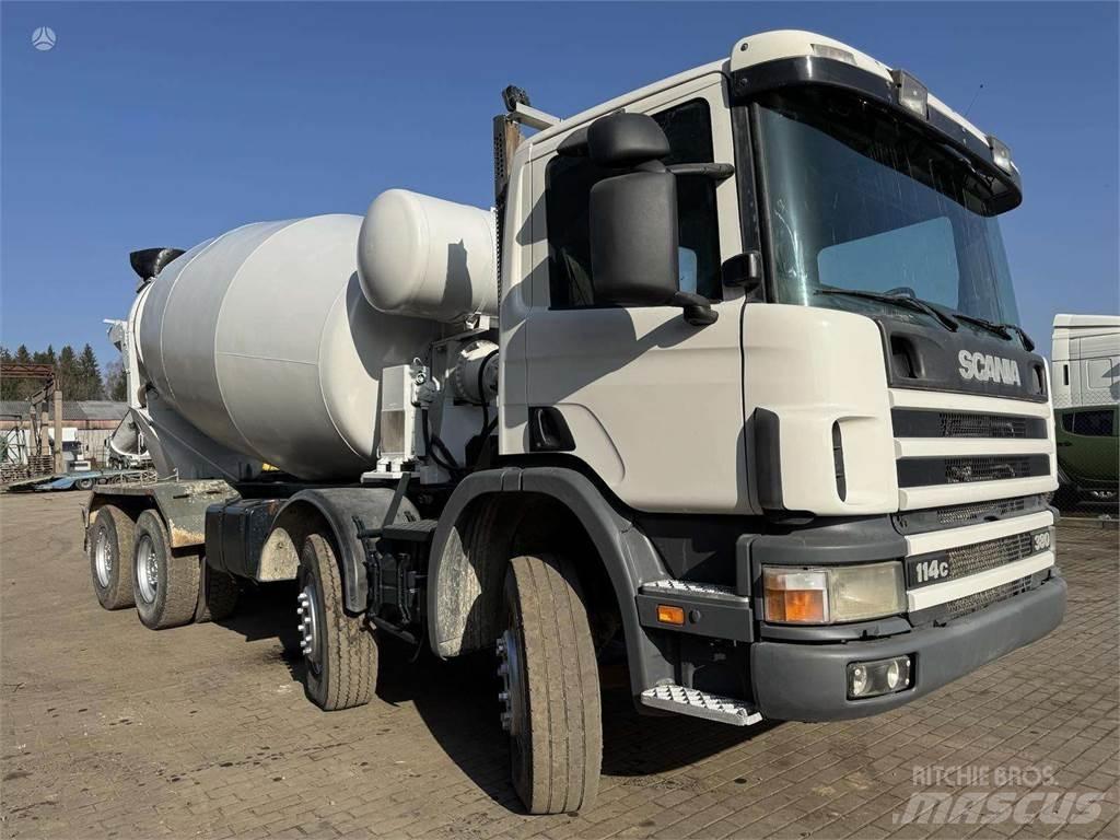 Scania P124 8x4 Betonvedēji