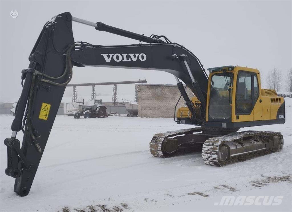Volvo EC 210 BLC Kāpurķēžu ekskavatori