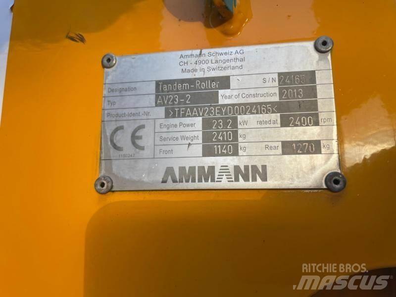 Ammann AV 23 Augsnes blīvētāji
