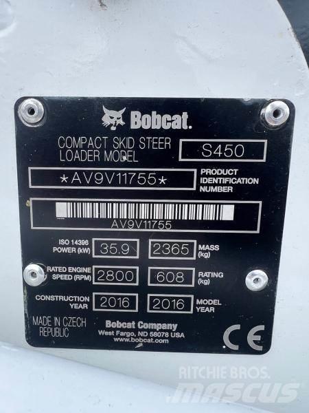 Bobcat S 450 Mini iekrāvēji