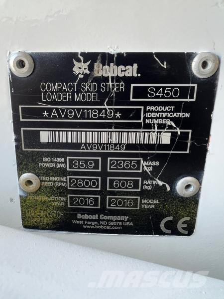 Bobcat S 450 Mini iekrāvēji