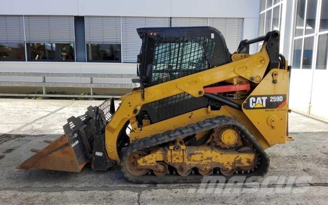 CAT 259D HF Lietoti riteņu kompaktiekrāvēji