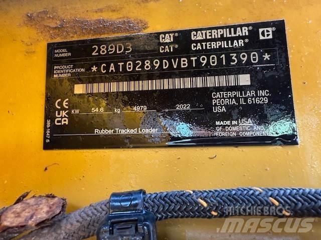 CAT 289D3 Lietoti riteņu kompaktiekrāvēji