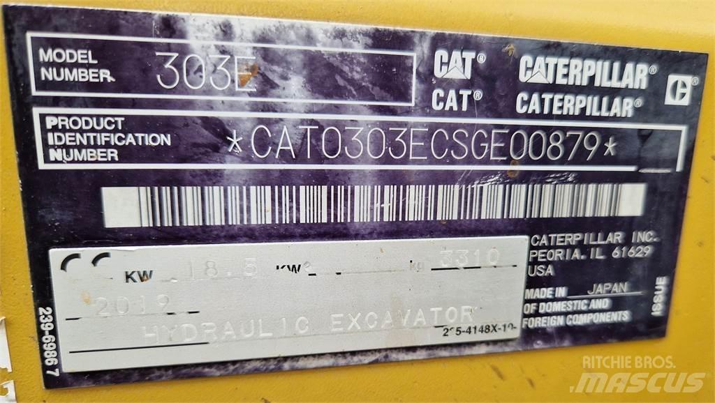 CAT 303E Mini ekskavatori < 7 t