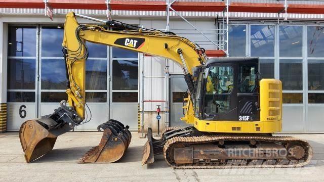 CAT 315F CW20s Kāpurķēžu ekskavatori