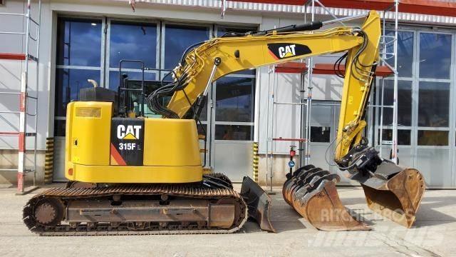 CAT 315F CW20s Kāpurķēžu ekskavatori