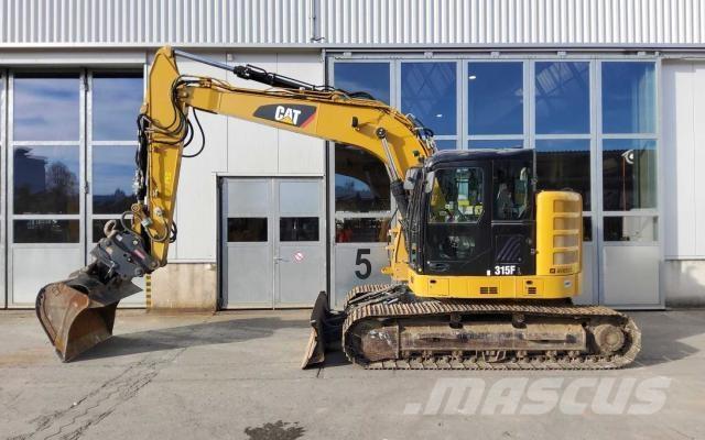 CAT 315F LCR / OQ70 Kāpurķēžu ekskavatori