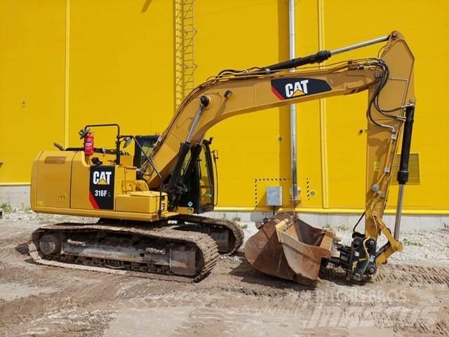 CAT 316FL Kāpurķēžu ekskavatori