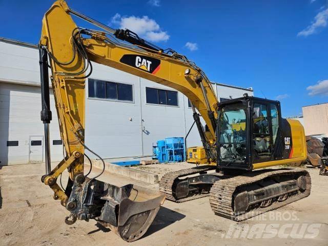 CAT 318FL Kāpurķēžu ekskavatori