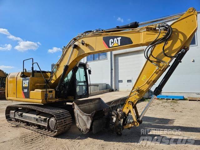 CAT 318FL Kāpurķēžu ekskavatori
